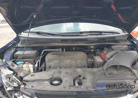 2014 Honda Odyssey Ex z USA, uszkodzony, nr VIN 5FNRL5H40EB077625